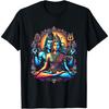 Lord Shiva Durga Hindu Gott Mahadeva Göttin Göttin Parvati T-Shirt(1)