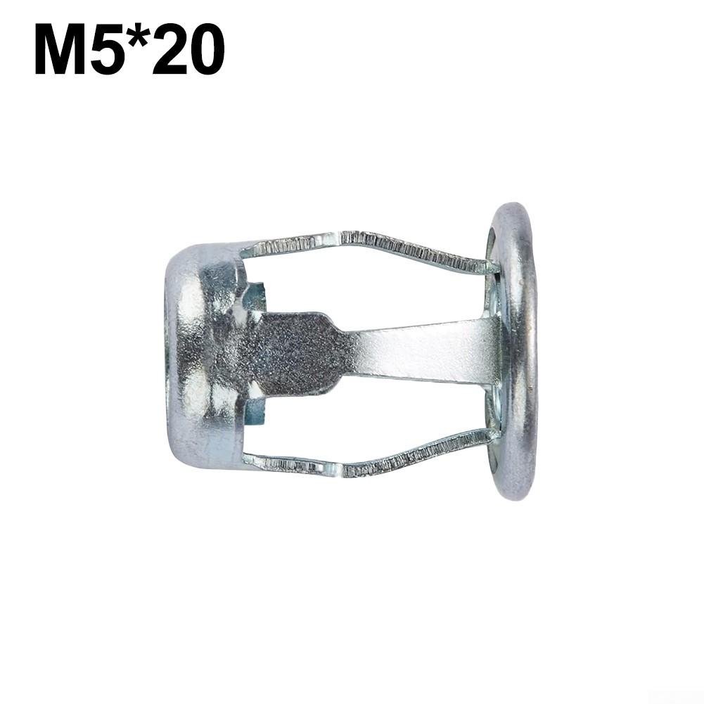 Fixed Installation Expansion Nut Petal Nuts Screw Silver Finish