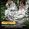 1/3/5Pcs Emergency Blanket Outdoor Survival First Aid Kit Windproof Insulation Lifesaving Pet Foil Thermal Military Rescue Blank