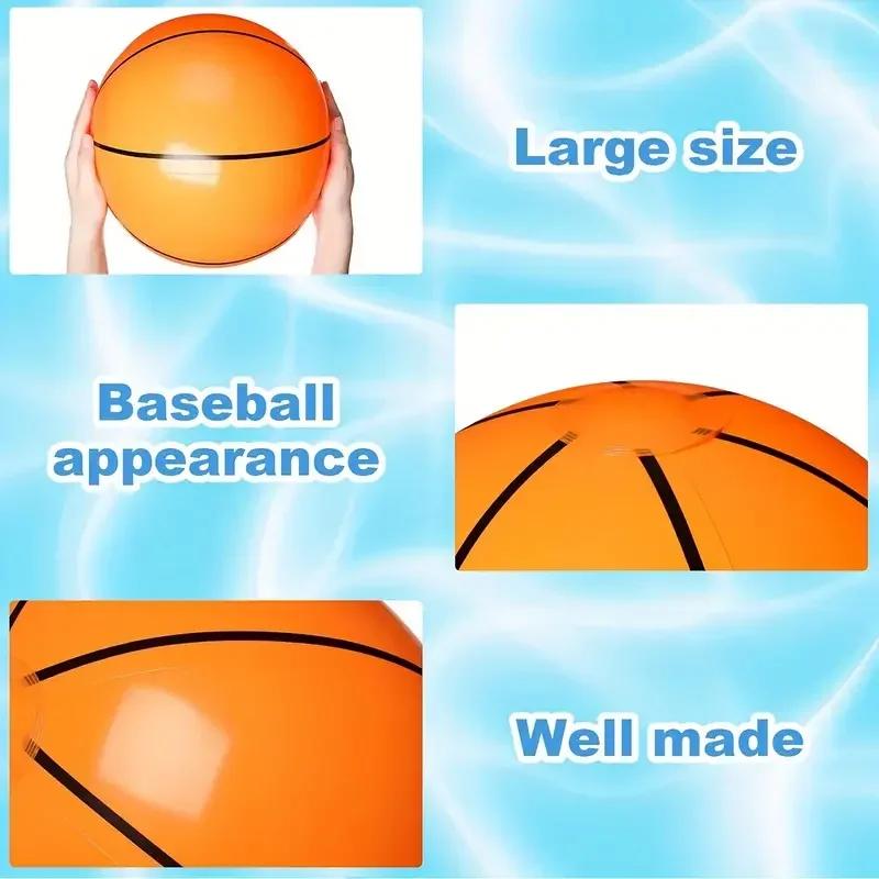 1-20PCS Inflatable Sports Balls Set Football Baseball Basketball Summer Beach Pool Party Toys for Kids Outdoor Water Play