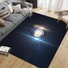 Football Club Internazionale Milano3 Flannel Pattern Square Carpet,Area Rug,Carpet Rug for Living Room Bedroom Sofa Playroom Decor,Non-slip Floor Mat
