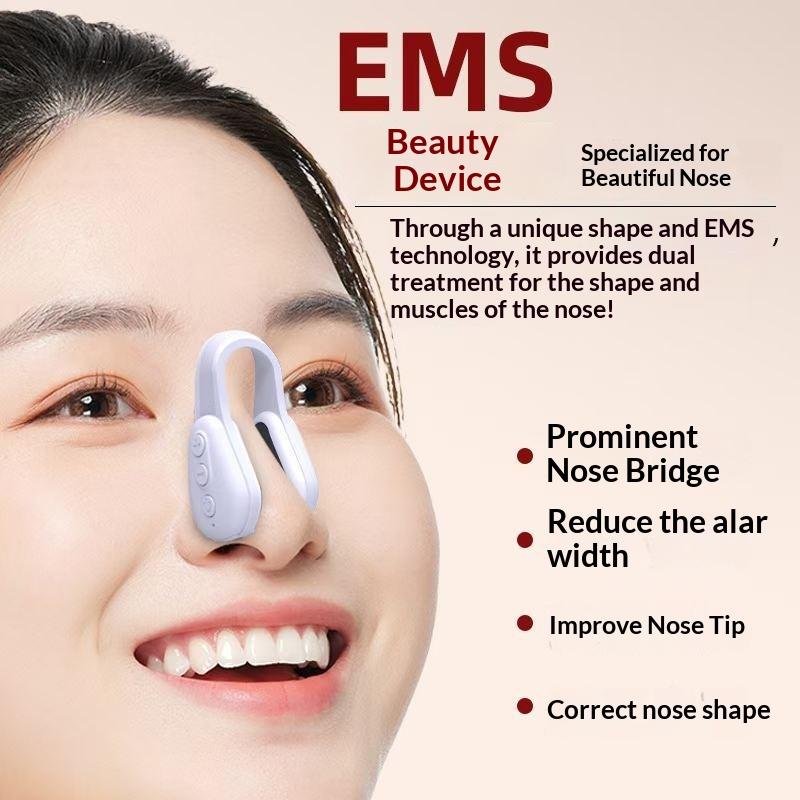 Beauty Nose Clip Silicone Nose Shaper Machine Electric Ems Technology Lifter Clip Nose Shaper