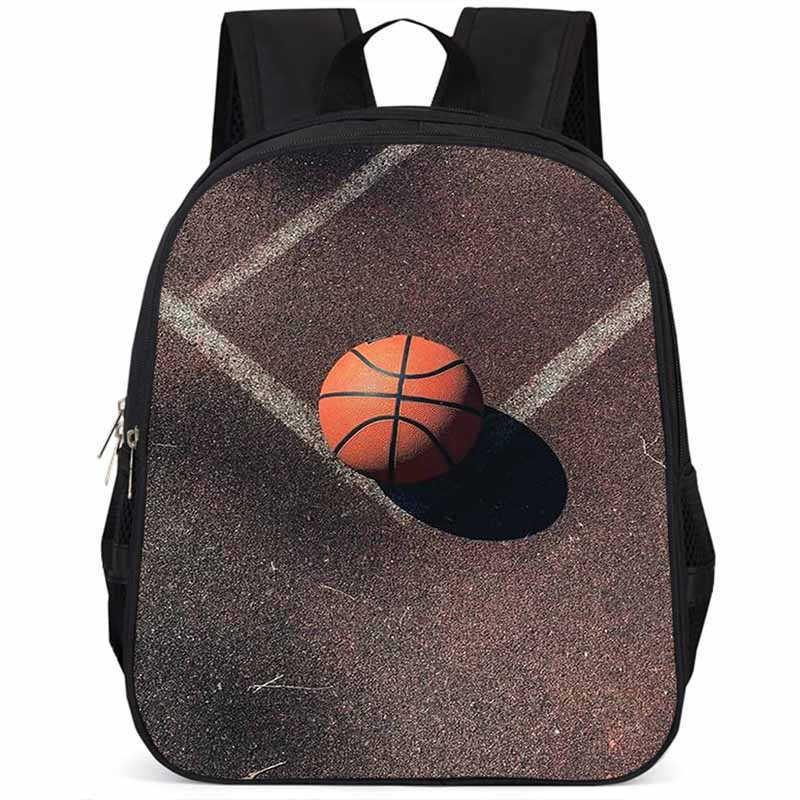 Sac à dos scolaire élégant Basketball 15 pouces Grande capacité Léger Pour Garçons et Filles