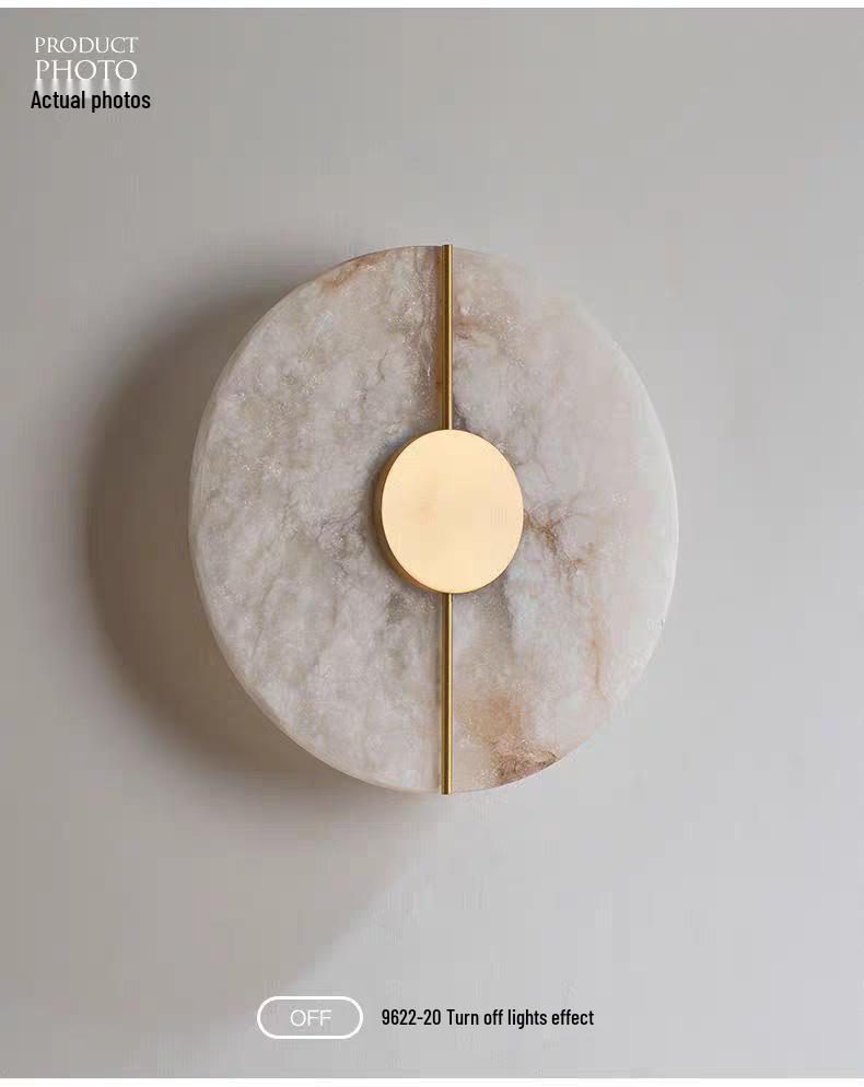 2025 Nordic Luxury Marble-Copper Wall & Bedside Lamp