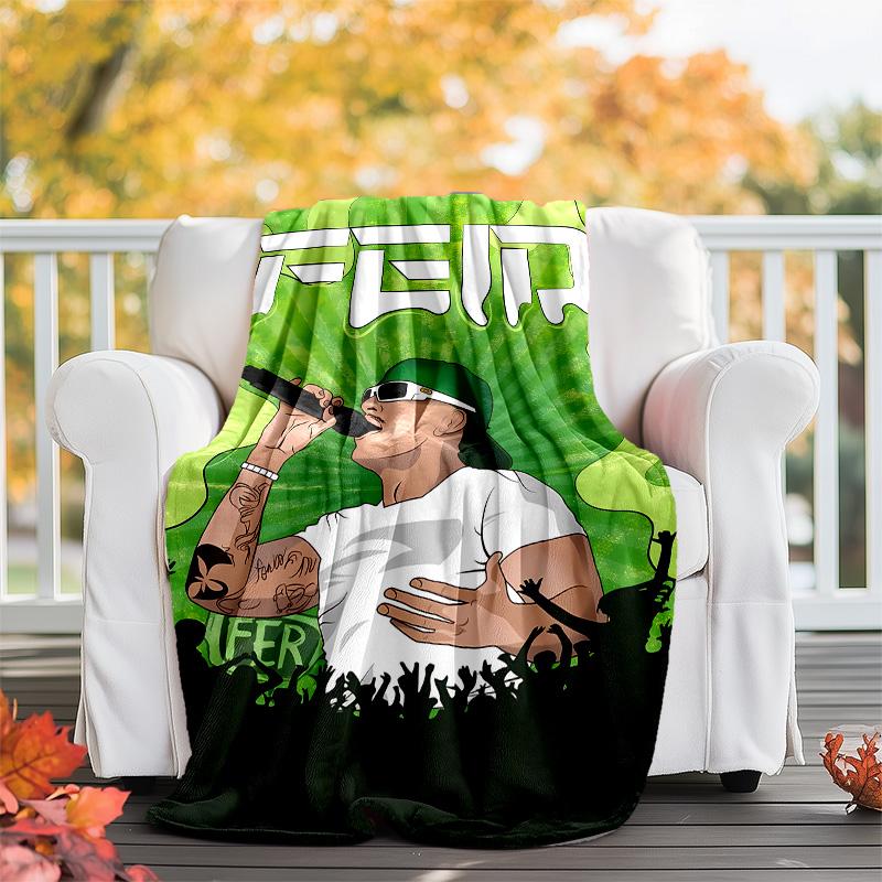 Feid6 printed throw blanket—lightweight,soft,warm;versatile blanket for all seasons—perfect as &air-conditioning throw,nap blanket