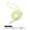 Strong Pet Dog Leashes Night Reflection Rope Guard Dog And Cats Walking Training Leash With Harness Collar Lead Strap 150CM Long