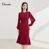 Ditu Elegant Workplace Style Fish Tail Dress