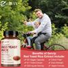 CREVIP High-Concentration Red Yeast Rice Extract Capsules, 10:1 Concentrated, Nourishing and Suitable for Both Men and Women.