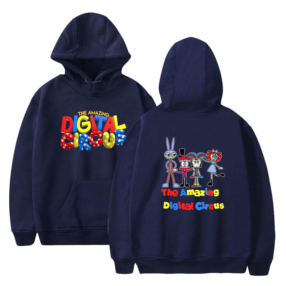 The Amazing Digital Circus Anime Hoodie Sweatshirt for Womens Mens Hoodie Sweatshirt Tie Dye Shirt Cool Unisex Hooded