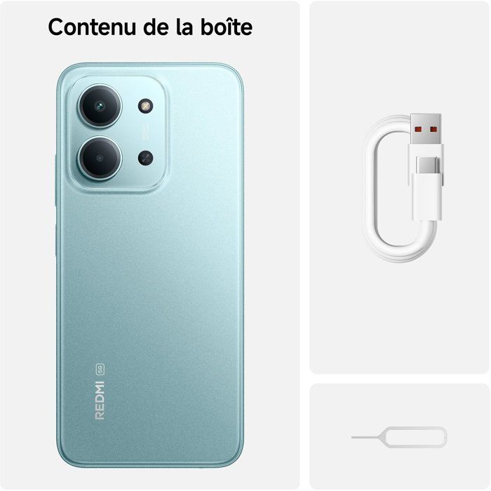 Refurbished - XIAOMI - Redmi Note 15C 5G - 4 / 256 Go - Vert Menthe