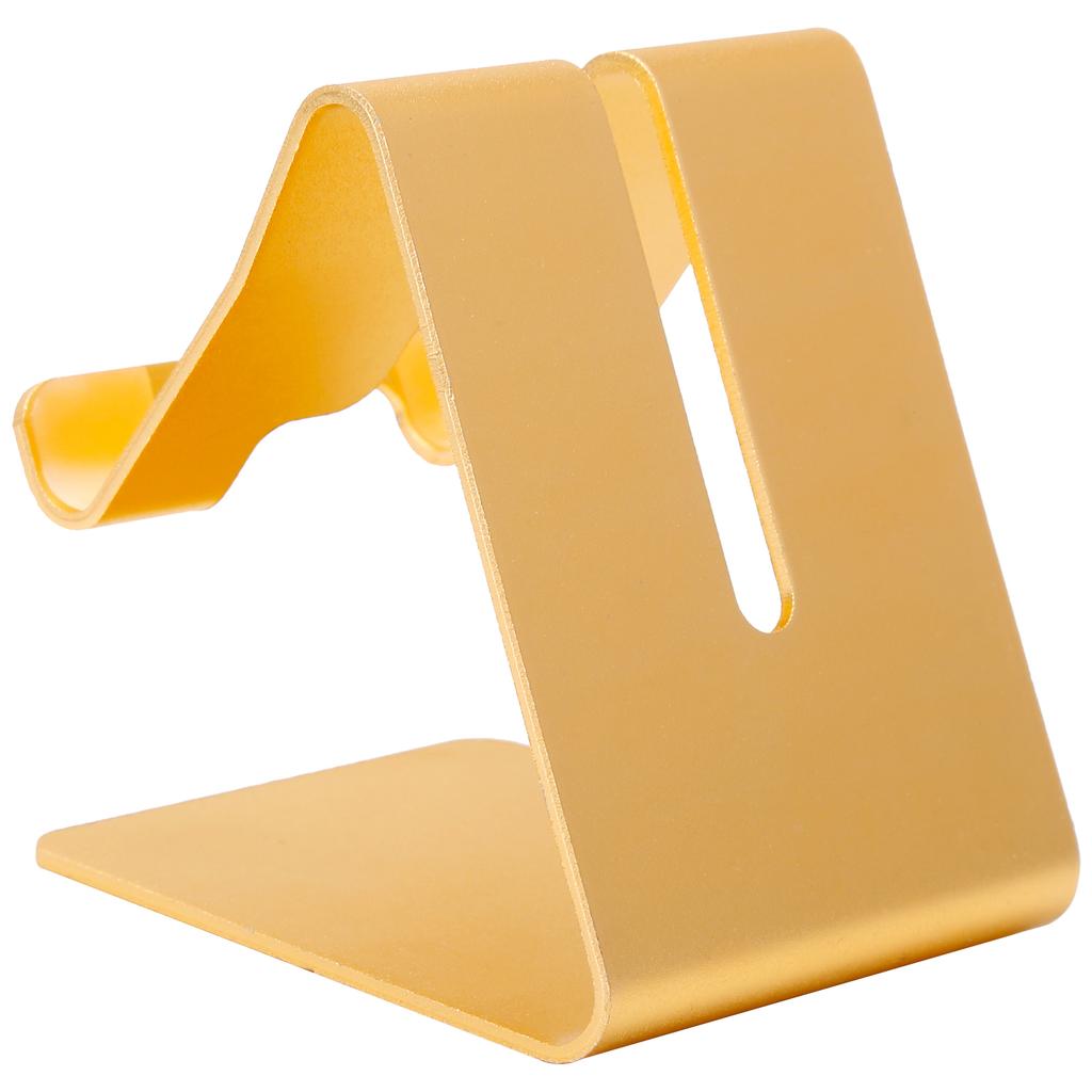 Portable Aluminum Alloy Mobile Phone Holder Hands Free Desktop Stand  Nonslip Smartphone Mount