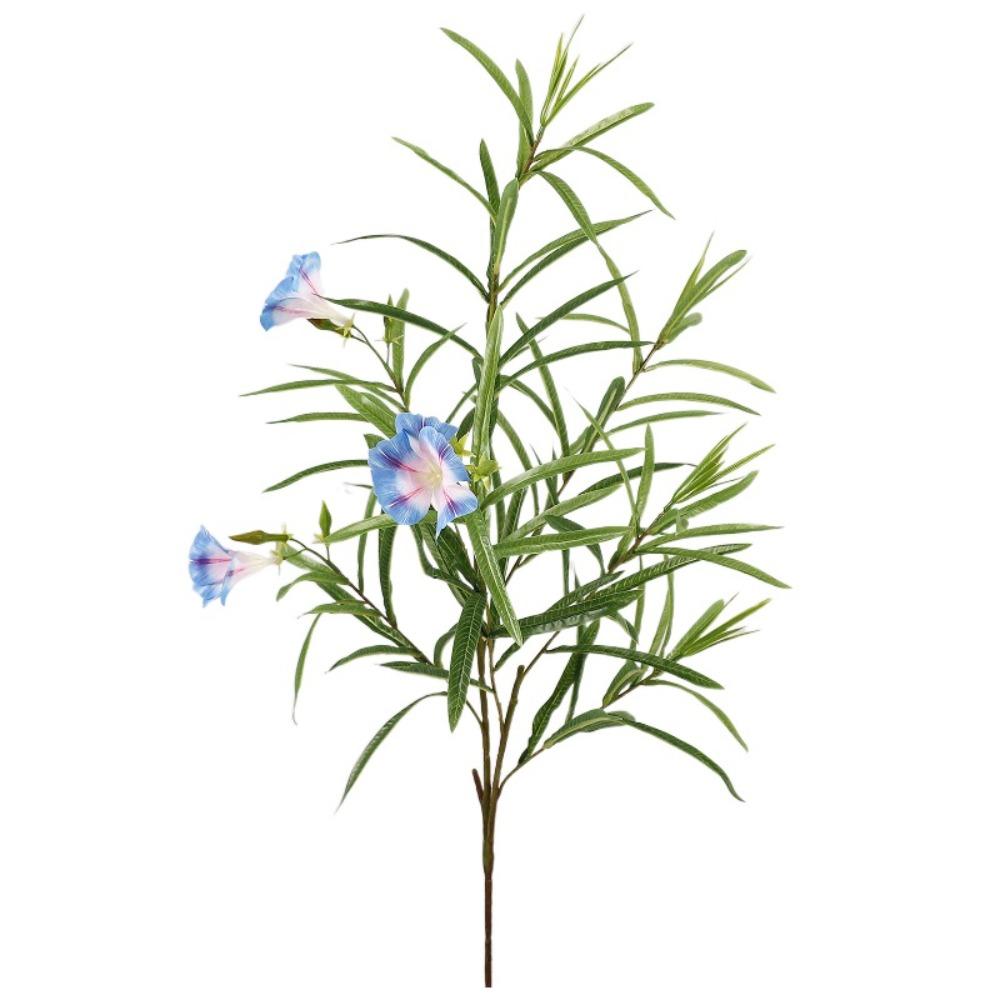 

Elegant Simulation Oleander Flowers 100cm Fake Flower Wedding Party синій