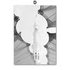 Black and White Islamic Mosque Door Canvas Painting  Muslim Quote Wall Art Poster Print for Home Decor