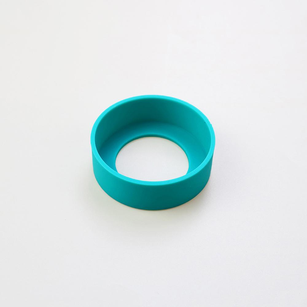 28 Colors 6.0CM Silicone Cup Bottom Cover 60MM Cup Bottom Ring Coaster Sleeve Sheath Wear-resistant Anti-fall Bottom Cover