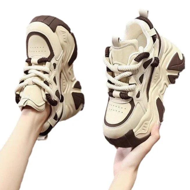 Fashion New Classic Women's Sneakers Fashion Trend Versatile Casual Board Shoes Outdoor Lightweight Breathable Running Sneakers