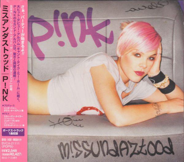 

CD PINK - M!ssundaztood BVCA21111 BMG 2002 Япония Японская Поп/Рок Б/У