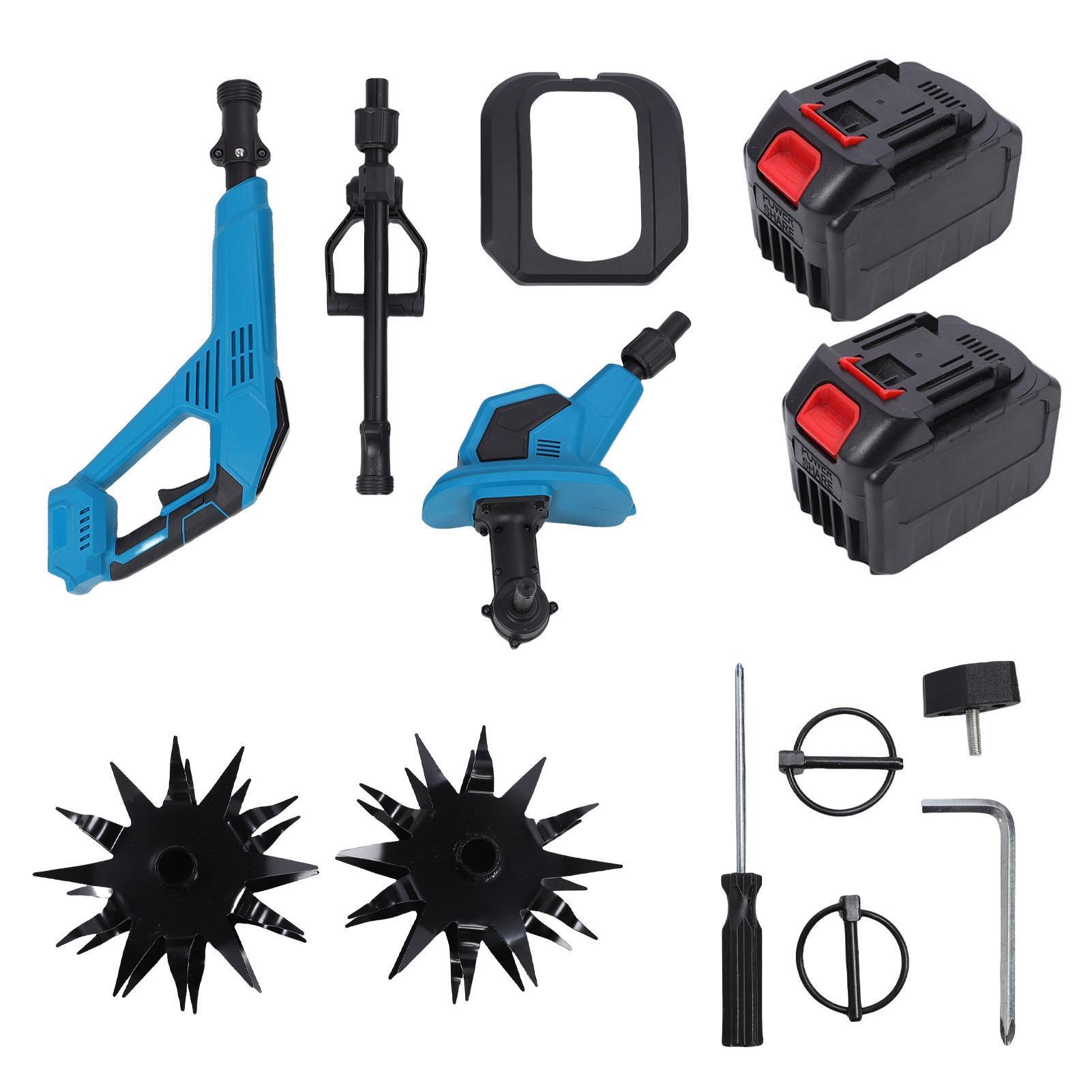 

Аккумуляторный культиватор-рыхлитель 360 об/мин Мощный электрический роторный культиватор для небольших пространств