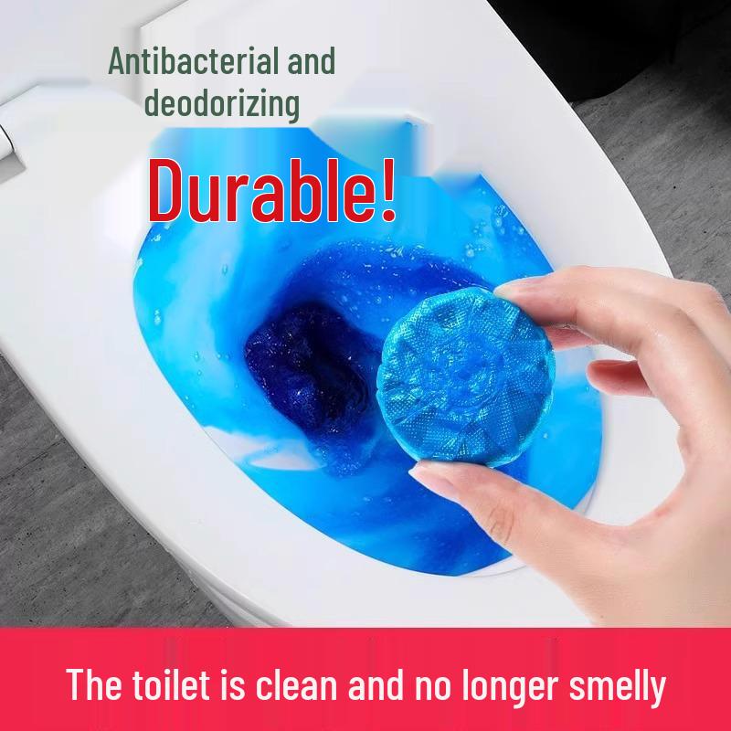 Pachet de 3 Curățitoare Antibacteriene pentru Toaletă: Deodorizare puternică, Detartrare parfumată, Eliminator de mirosuri de lungă durată