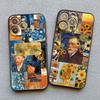 Vintage Van Gogh Phone Case for iPhone 16 13 12 Mini 15 11 14 Pro Max Illustration Case for iPhone 8 7 Plus SE X XS XR Cover