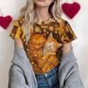 Women's T-Shirt Casual Fashion Summer Sports Short Sleeve