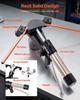 VEVOR Hydraulic Tubing Bender Kit, 6 mm to 22 mm, Copper Tube Pipe Bender, Forward/Reverse HVAC Bending Tool Set, with 7 Aluminium Alloy Dies