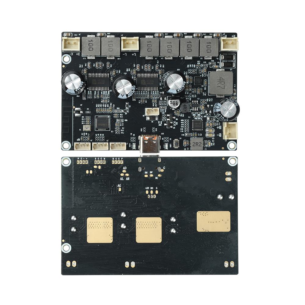 3S Battery Charging Boost Bluetooth Amplifier Module 2.1 Channel 43W Subwoofer Low Power TWS Auto Shutdown Type C Audio Amplifie