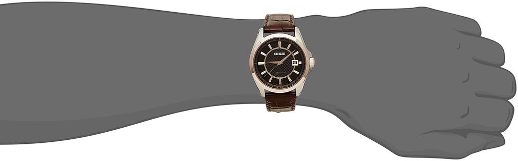 Watch Citizen Collection Mechanical Made In Japan Back Brown [Citizen] See-Through NB1044-01E