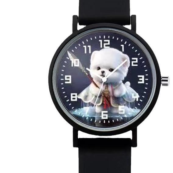 Zodiac Uhr Mädchen Kinder Cartoon Schüler Jungen Nische Hoher Wert Weiß Trend Einfache Quarz Uhr