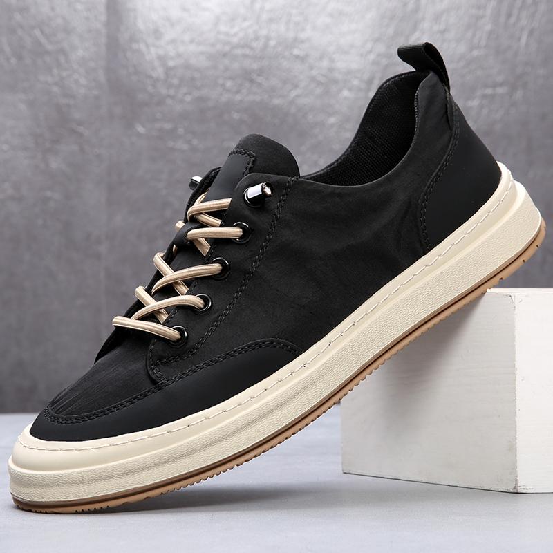 

Модные новые мужские уличные повседневные спортивные туфлиСетчатые кеды на платформеПовседневные спортивные туфли на мягкой подошвеВысокое качествоМолодежные трендовые кроссовки 44 чёрный