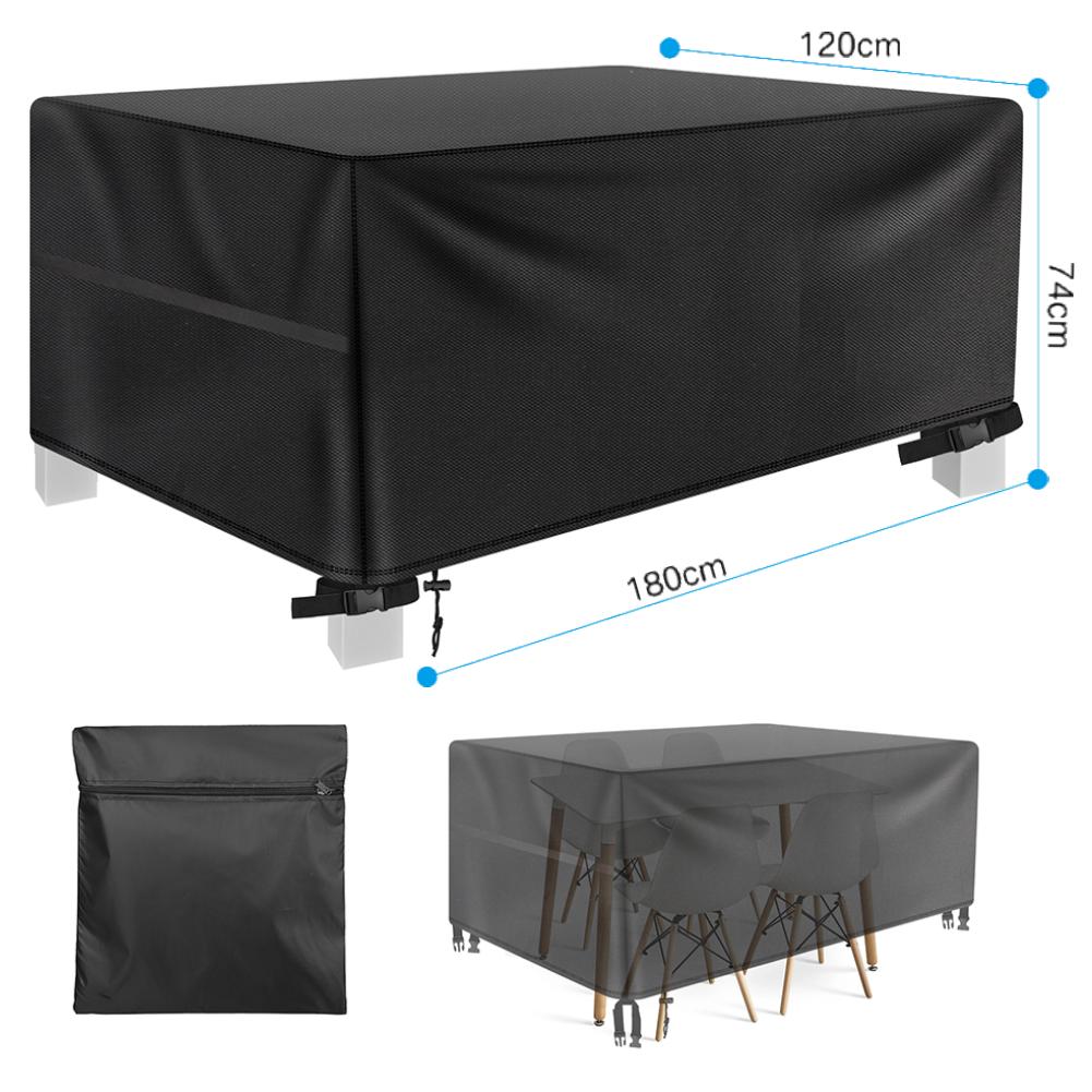 Wasserdichte Outdoor-Modulsofa-Abdeckung Robuste L-Form-Sofa-Abdeckung Rasen-Sofa-Abdeckungen Gartenmöbel Wetterschutz