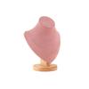 Elegant Necklace Display Stand Portable Mannequin Stand Jewelry Bust Display Holder  Trade Show