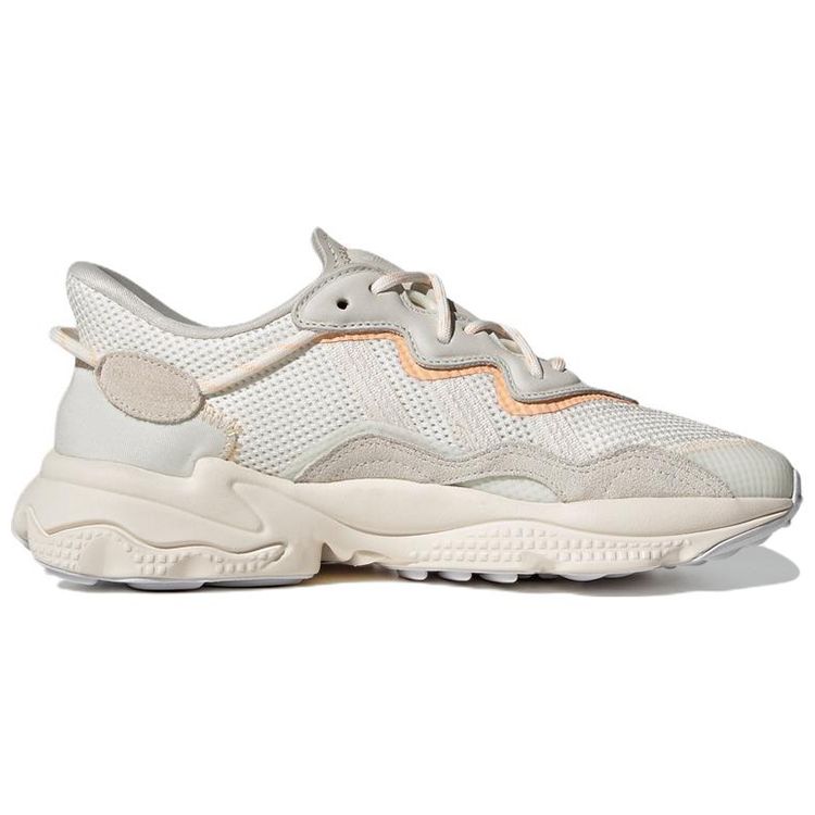 Adidas Ozweego Chalk White Peach Women Sneakers Cream Cloud-White Off-White HP7733