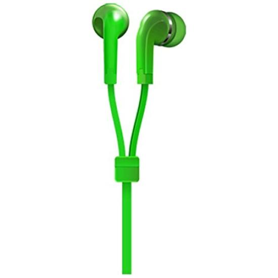 

STAYER Zipper Cord Earphones Green ST-EPFNGR зелёный