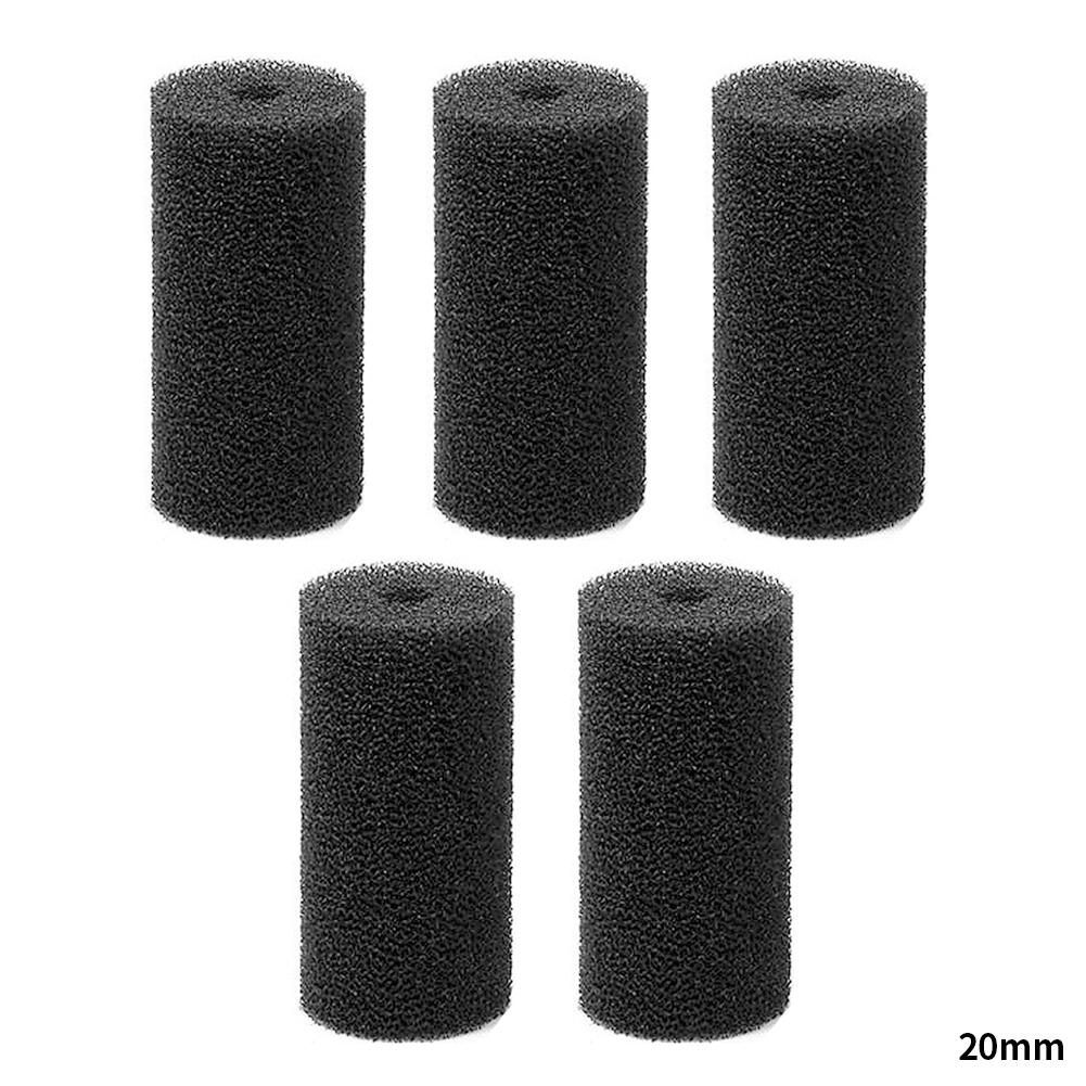 

5 шт. Аквариумный предварительный фильтр-губка для аквариума, впускной фильтр, пенопластовый рулон для предотвращения засасывания мелких рыб и креветок, фильтр-барабан L(inner dia:22mm)-5pcs