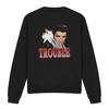 Elvis Presley Unisex Adult Trouble Sweatshirt