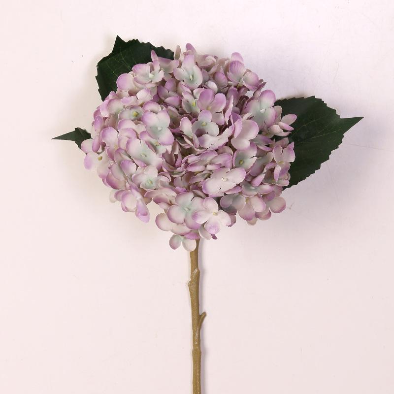 Artificial flower retro wholesale hydrangea wedding flower high imitation