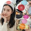 Large Button Button Hairband Colorful Polka Dot Headband New Star Hairband