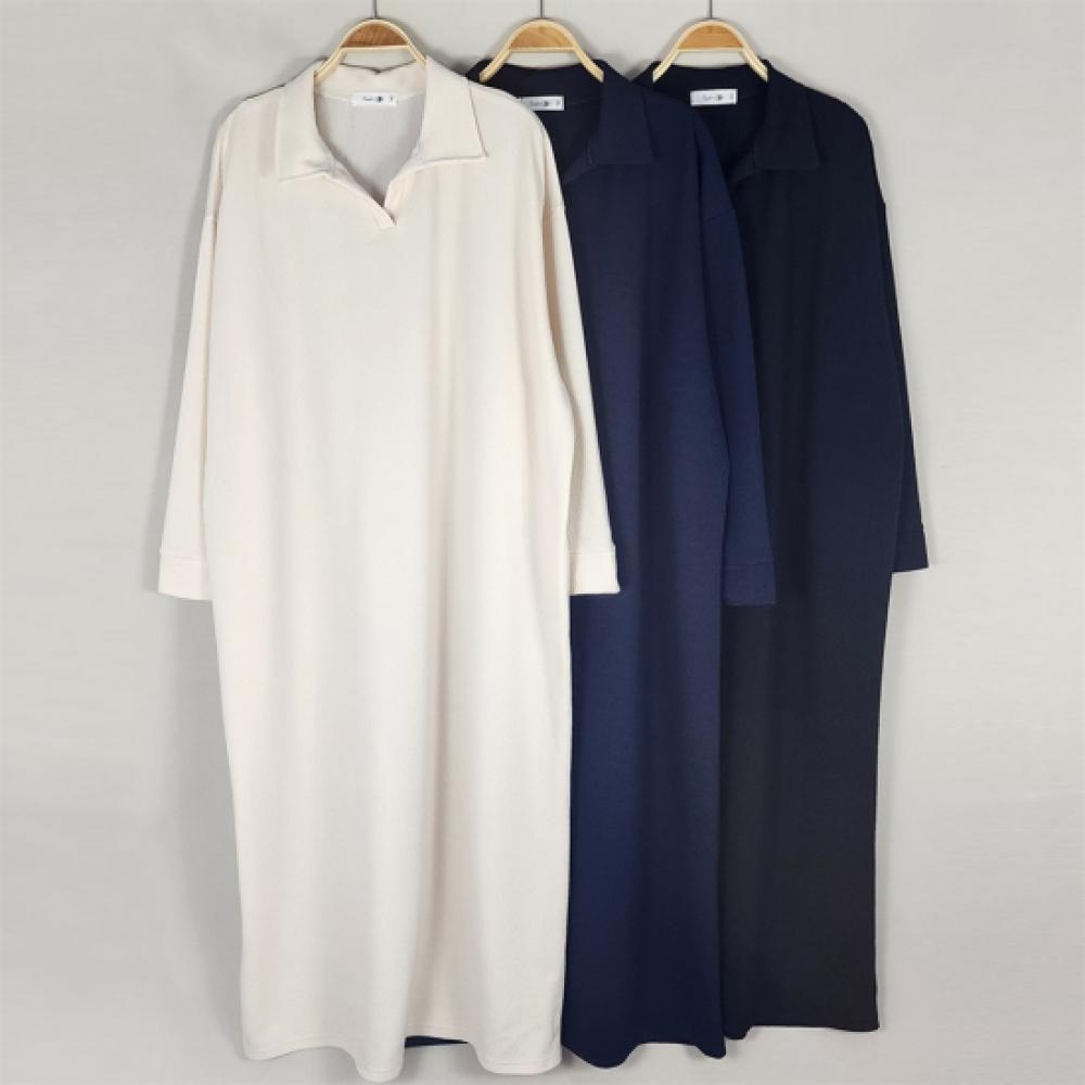 New ArriVals Open Run Women Autumn Long SleeVe V Neck Plus Size Long Dress Home