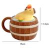 Capybara Mugs Capybara Water Bucket Shape Cups Creative Cartoon Multi-purpose Mugs Coffee Mugs For Kids Birthday Christmas Gift