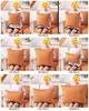 1PC Technology Cloth Pillowcase Modern Solid Color Imitation Leather Waterproof Cushion Cover Nordic Sofa Living Room Decor