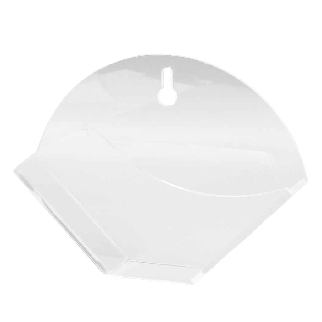 Cone Coffee Filter Holder Stand Anti Fall Sturdy Plastic Wall Mount Coffee Filter Paper Storage Container Dispenser Rack