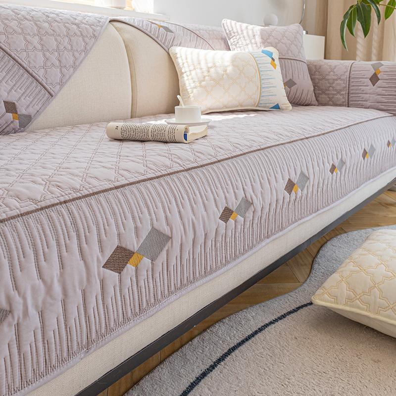 Sofa Cover for All Seasons, Non-slip Sofa Cushion, Living Room All-inclusive Cover, Simple Cover, Cloth Towel Thickening