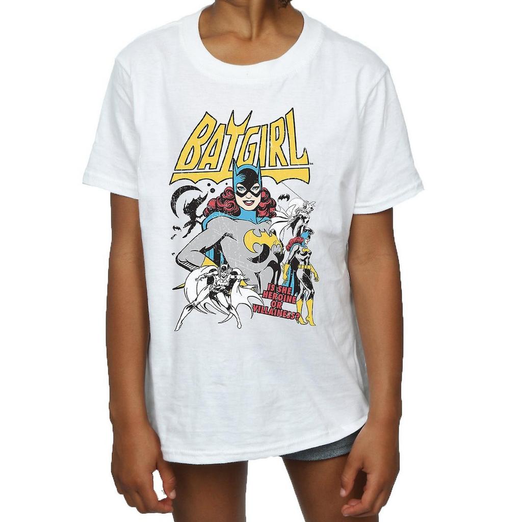 DC Comics Girls Heroine Or Villainess Batgirl Cotton T-Shirt