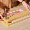 1 PC Wooden Book Press, Bookbinding Supplies, Handmade Paper Press, Book Binding Press Flat Paper Press Machine for Photo Album Card