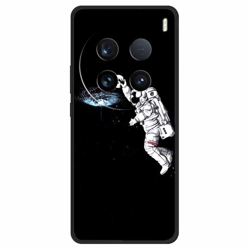 For Vivo X100 Ultra Case Soft Silicone Owl Cat Fashion Back Cover For X100 Pro 5G Cases Printed Lovely Shockproof X100 Ultra Pro