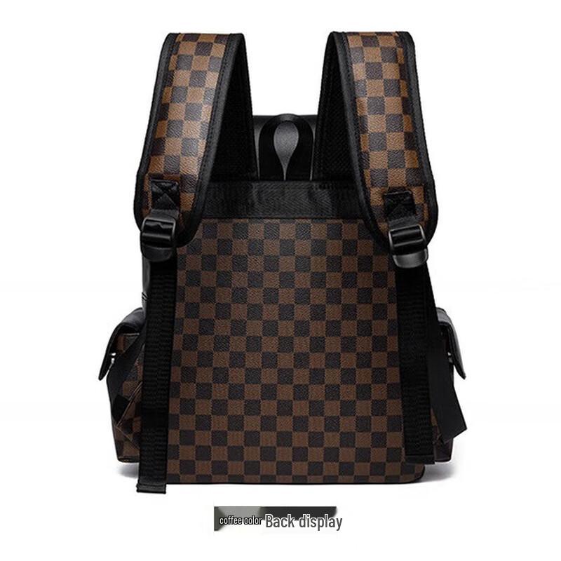 Li Shen Men's Casual Pattern Backpack