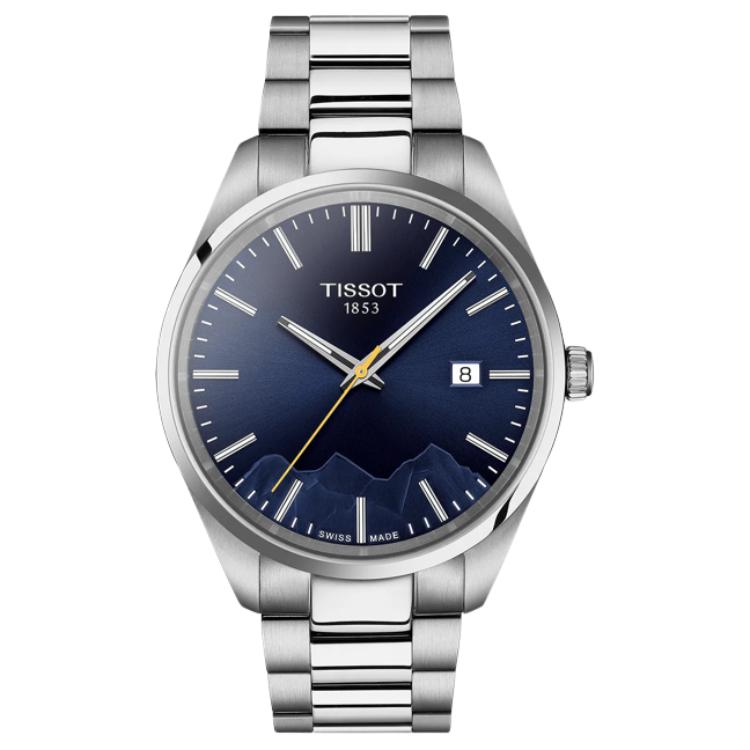 

TISSOT PR Quartz Movement 100m Water Resistance Men s Watches Watch 40mm Blue Dial Stainless Steel Case T150.410.11.041.02 Blue Dial