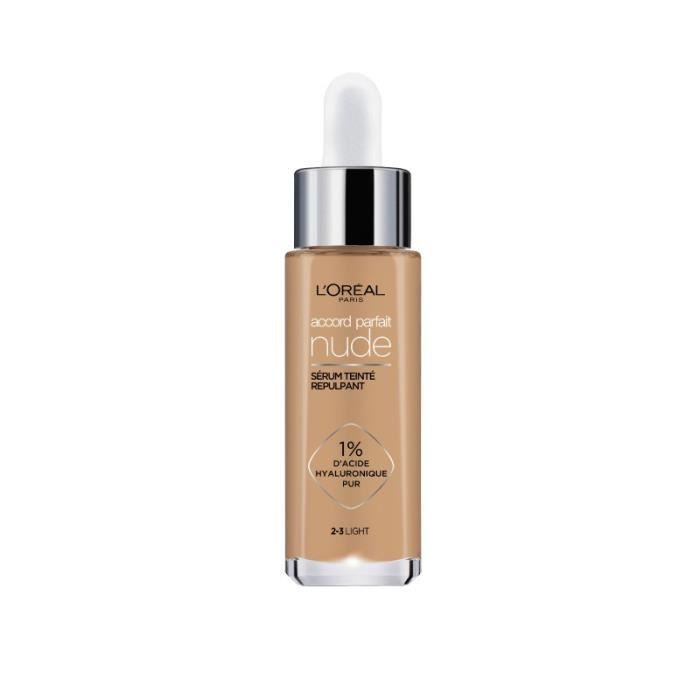 L'Oréal Paris Accord Parfait Plumping Tinted Serum 2-3 Light