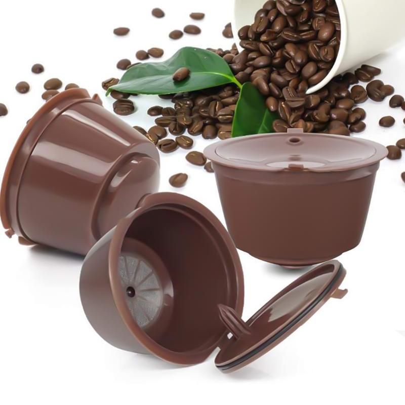1pcs Coffee Machine Reusable Capsule Coffee Cup Filter For Nescafe Refillable Coffee Cup Holder Pod Strainer For Dolce Gusto