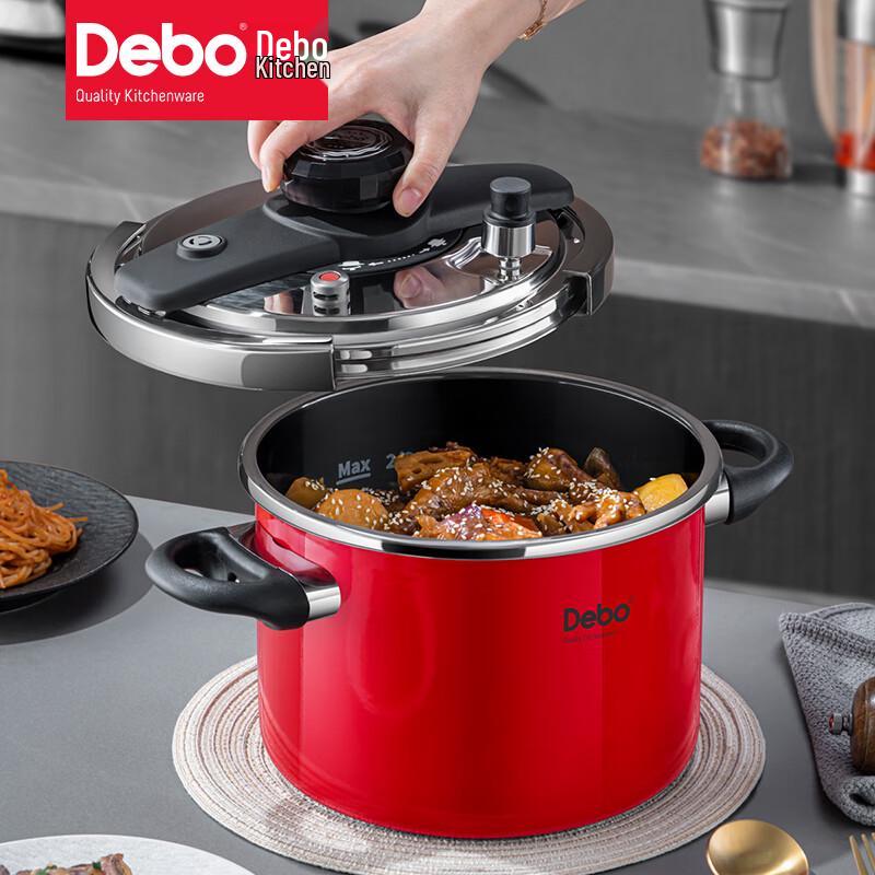 

Debo Himalaya Ceramic-Steel Pressure Cooker